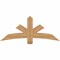Ekena Millwork Alberta Smooth Timber Gable Bracket, Western Red Cedar, 60"W x 25"H x 1 1/2"D x 5 1/2"F, 10/12 Pitch GBW060X25X0206ALB00SWR - alternate 1